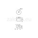 ΠΑΤΙΝΙ ΒΙΔΩΤΟ Φ26 Υ15mm / ΜΑΥΡΟ